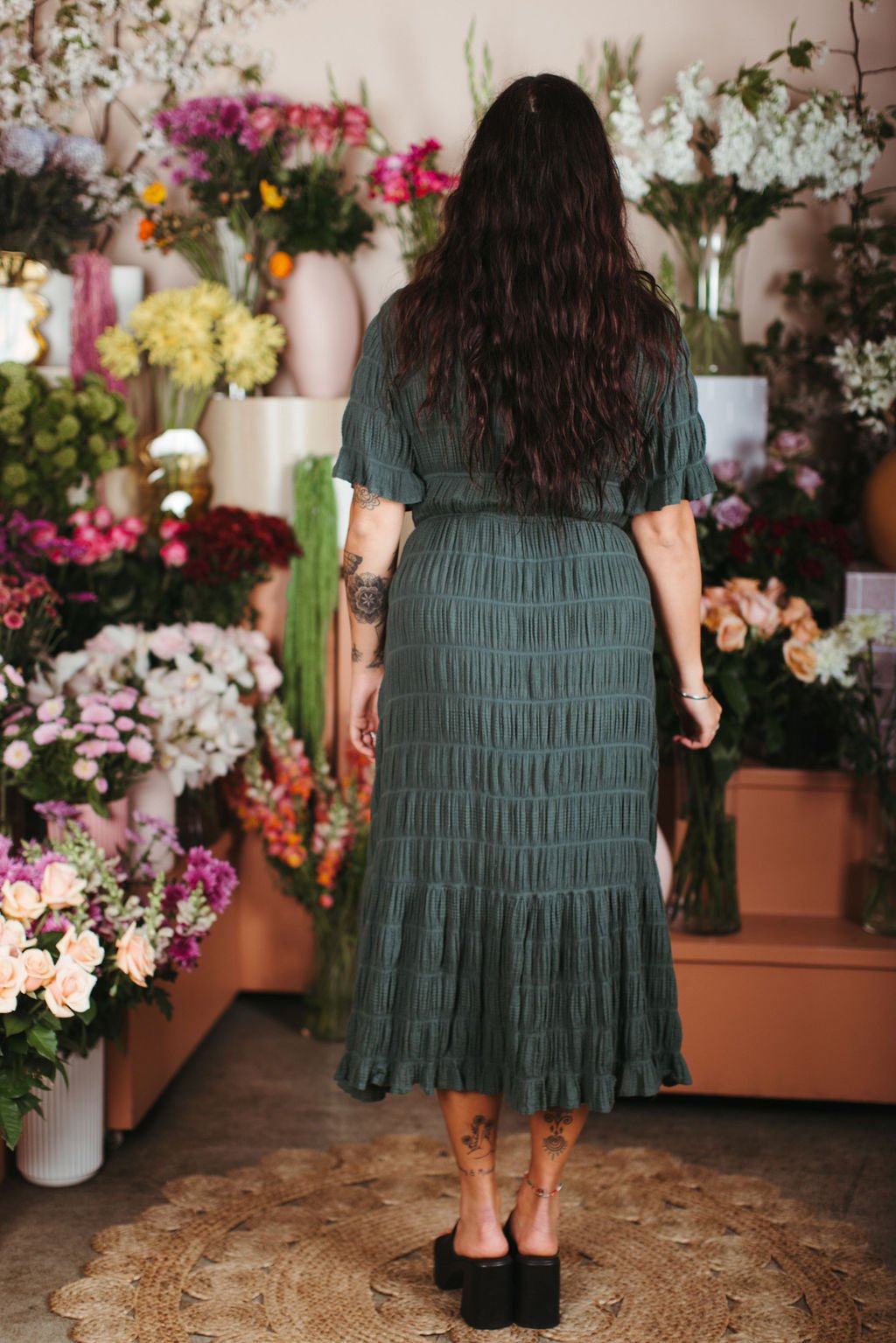 RUBY Mirella V-Neck Dress - Love & Lend
