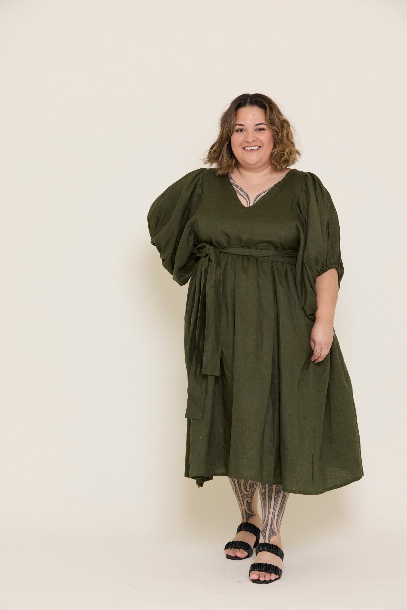 Forest green dress clearance nz