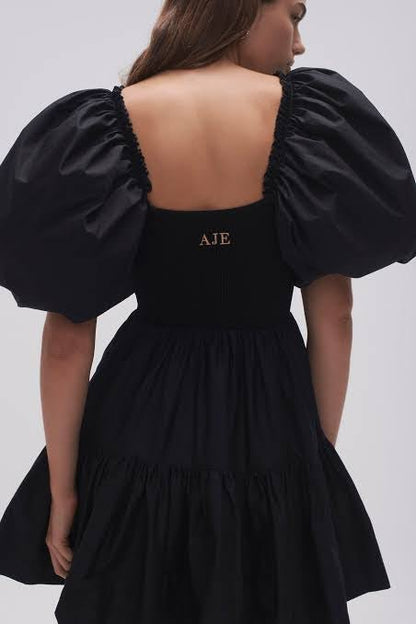 Aje Casa Puff Sleeve Mini Dress - Size 12 - Love & Lend